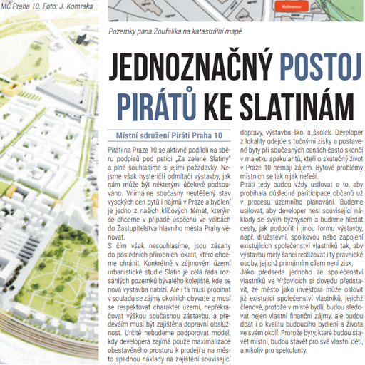 Pirátské listy Praha 10 jaro 2018