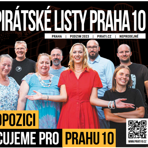 Pirátské listy Praha 10 v září 2023